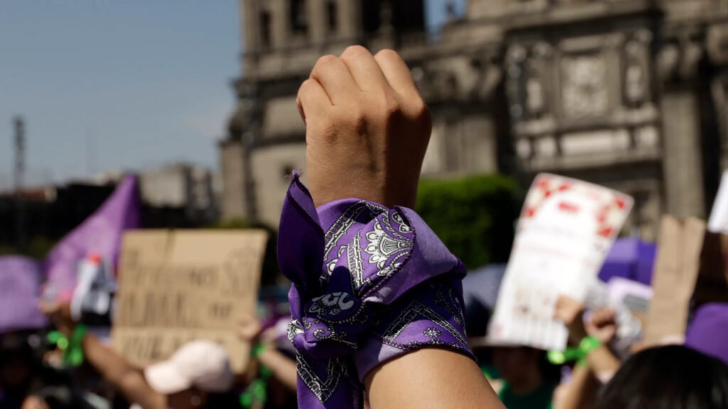 La marcha 8M se realiza cada año en Chile